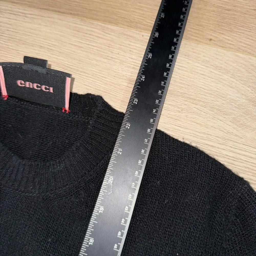 Gucci Wool Black and White Skull Crew Neck Sweater - Picture 8 of 8